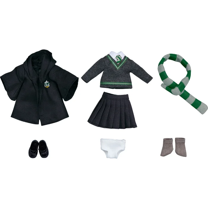 GOOD SMILE COMPANY Nendoroid Doll: Outfit Set (Slytherin Uniform - Girl) 3 GOOD SMILE COMPANY Nendoroid Doll: Outfit Set (Slytherin Uniform - Girl) - Image 3