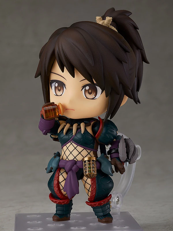 GOOD SMILE COMPANY Nendoroid Monster Hunter World: Iceborne Hunter: Female Nargacuga Alpha Armor Ver. DX 2 GOOD SMILE COMPANY Nendoroid Monster Hunter World: Iceborne Hunter: Female Nargacuga Alpha Armor Ver. DX - Image 2
