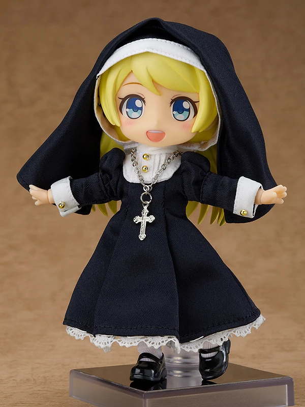 GOOD SMILE COMPANY Nendoroid Doll: Outfit Set (Nun) 3 GOOD SMILE COMPANY Nendoroid Doll: Outfit Set (Nun) - Image 3