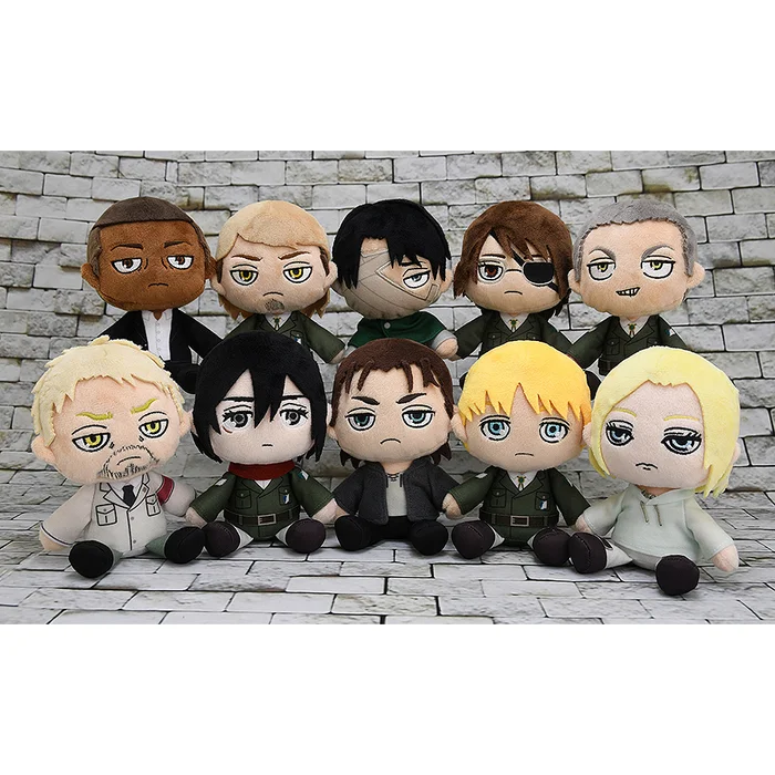 GOOD SMILE COMPANY Attack On Titan Plushies 1 GOOD SMILE COMPANY Attack On Titan Plushies