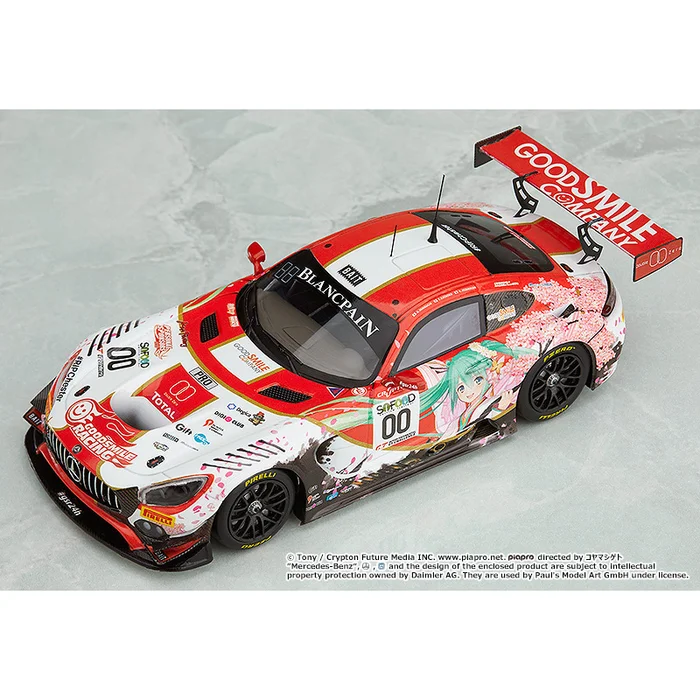 GOOD SMILE COMPANY 1/43 Scale Good Smile Hatsune Miku AMG: 2017 SPA24H Ver. 1 GOOD SMILE COMPANY 1/43 Scale Good Smile Hatsune Miku AMG: 2017 SPA24H Ver.
