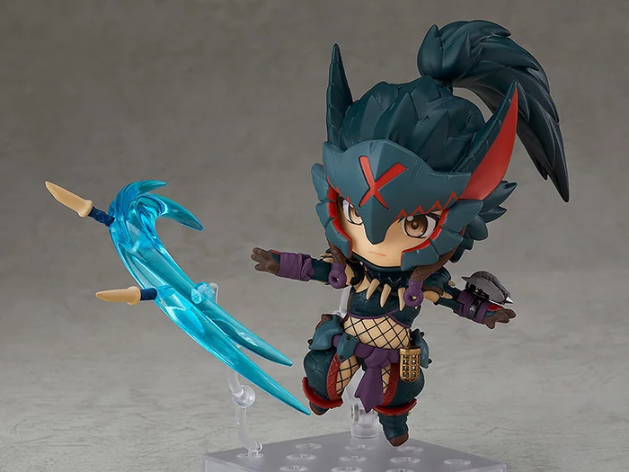 GOOD SMILE COMPANY Nendoroid Monster Hunter World: Iceborne Hunter: Female Nargacuga Alpha Armor Ver. 3 GOOD SMILE COMPANY Nendoroid Monster Hunter World: Iceborne Hunter: Female Nargacuga Alpha Armor Ver. - Image 3