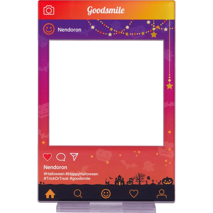 GOOD SMILE COMPANY Nendoroid More Acrylic Frame Stand: Halloween 1 GOOD SMILE COMPANY Nendoroid More Acrylic Frame Stand: Halloween