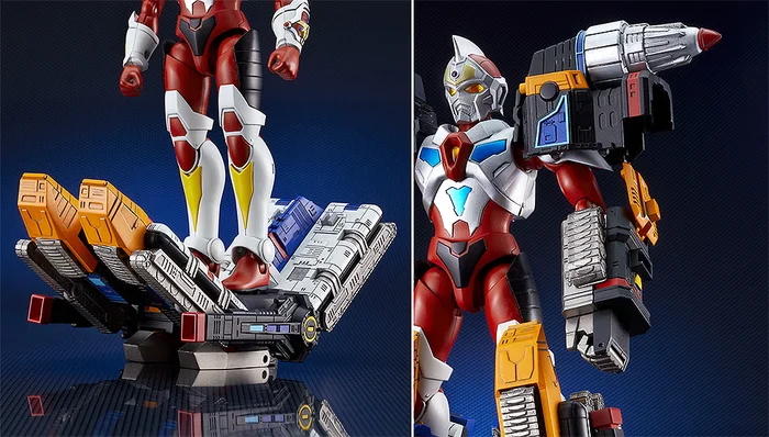 GOOD SMILE COMPANY Gridman The Hyper Agent The Gattai Thunder Gridman: Tokusatsu Edition 7 GOOD SMILE COMPANY Gridman The Hyper Agent The Gattai Thunder Gridman: Tokusatsu Edition - Image 7