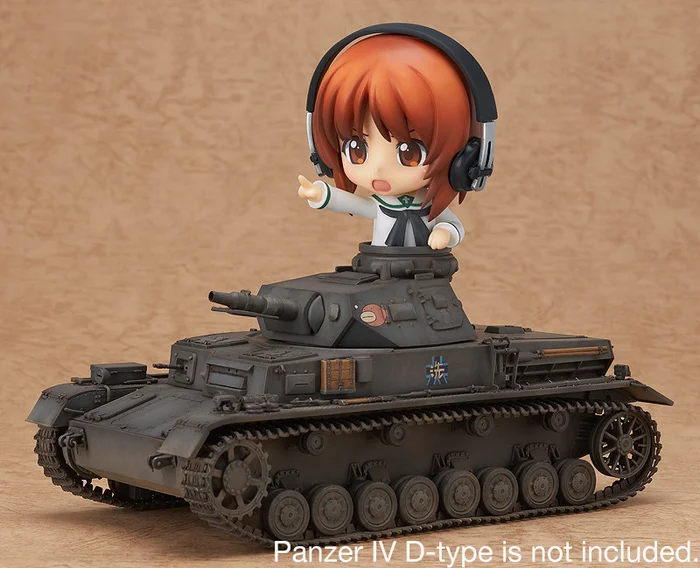 GOOD SMILE COMPANY Nendoroid Girls Und Panzer Miho Nishizumi (Re-run) 5 GOOD SMILE COMPANY Nendoroid Girls Und Panzer Miho Nishizumi (Re-run) - Image 5