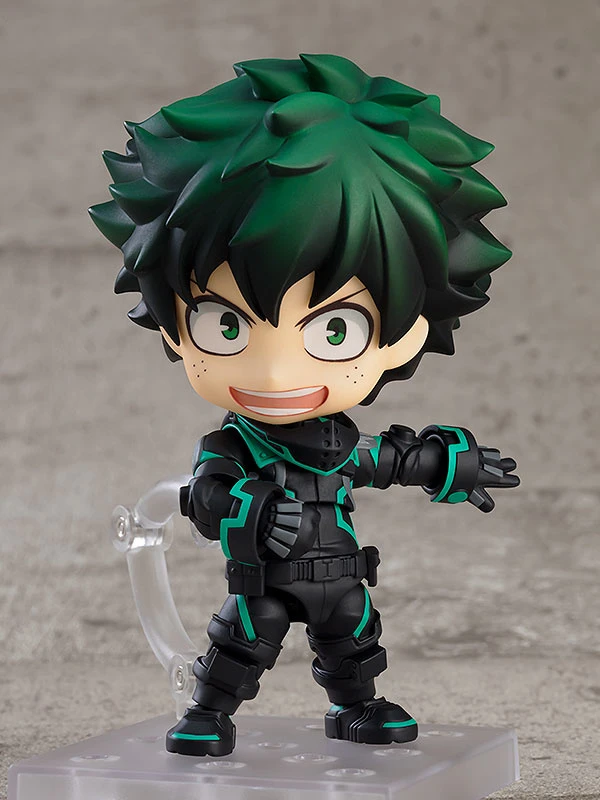 GOOD SMILE COMPANY Nendoroid My Hero Academia The Movie: World Heroes' Mission Izuku Midoriya: Stealth Suit Ver. 2 GOOD SMILE COMPANY Nendoroid My Hero Academia The Movie: World Heroes' Mission Izuku Midoriya: Stealth Suit Ver. - Image 2