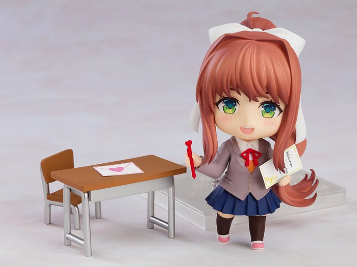 GOOD SMILE COMPANY Nendoroid Doki Doki Literature Club! Monika 4 GOOD SMILE COMPANY Nendoroid Doki Doki Literature Club! Monika - Image 4