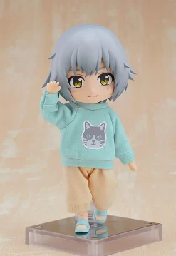 GOOD SMILE COMPANY Nendoroid Doll Outfit Set: Sweatshirt And Sweatpants (Pink/Light Blue) -Figures and Dolls Store e3a2f2e72f37473ab1daef4245b1b8fa.jpg