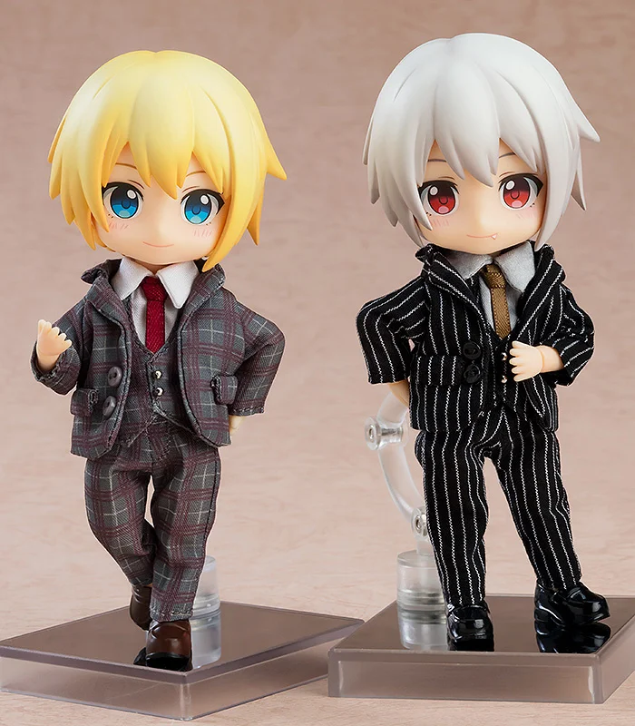 GOOD SMILE COMPANY Nendoroid Doll: Outfit Set (Suit - Plaid) 4 GOOD SMILE COMPANY Nendoroid Doll: Outfit Set (Suit - Plaid) - Image 4