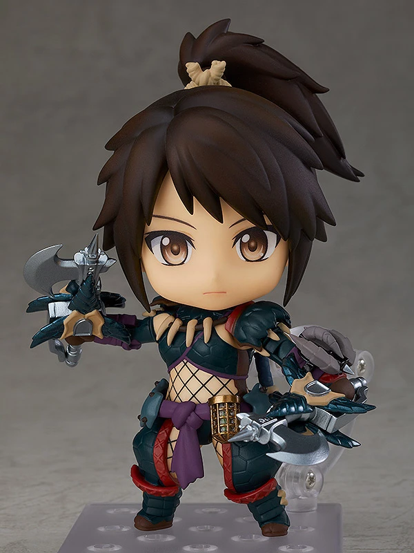 GOOD SMILE COMPANY Nendoroid Monster Hunter World: Iceborne Hunter: Female Nargacuga Alpha Armor Ver. DX 1 GOOD SMILE COMPANY Nendoroid Monster Hunter World: Iceborne Hunter: Female Nargacuga Alpha Armor Ver. DX