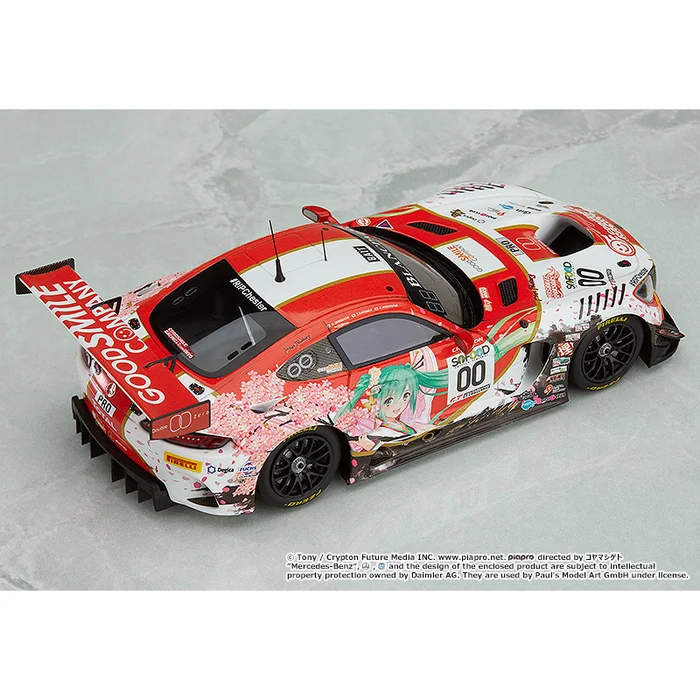 GOOD SMILE COMPANY 1/43 Scale Good Smile Hatsune Miku AMG: 2017 SPA24H Ver. 2 GOOD SMILE COMPANY 1/43 Scale Good Smile Hatsune Miku AMG: 2017 SPA24H Ver. - Image 2